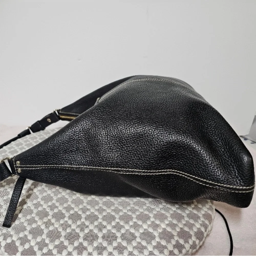 Kate Spade Pebbled Leather Black Shoulder Bag